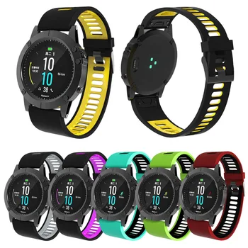 

Silicone Watchband for Garmin Fenix 5/5 Plus Quick Release Smart Watch Replacement for Garmin Fenix 5 Plus Band Strap Bracelet