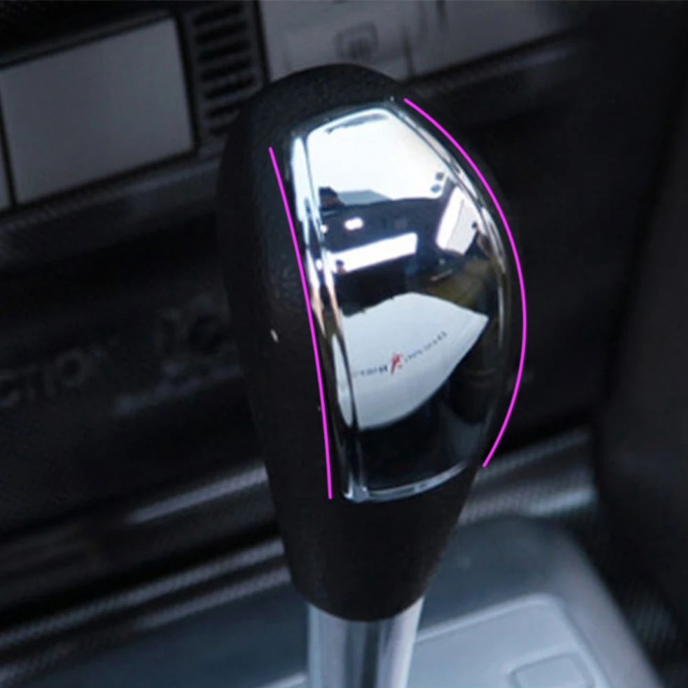 

Zlord 1 Piece ABS Chrome Manual Gear Shift Knob Cap Cover for Ford Focus 2 MK2 2005-2012 Fiesta 2009 - 2012