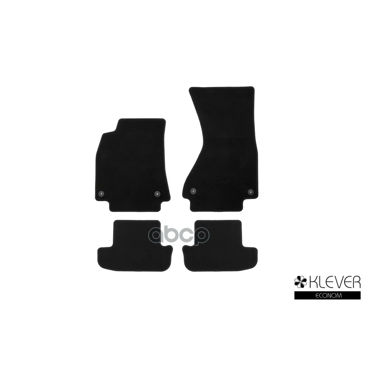 Коврики В Салон Klever Econom Audi A5 Акпп 2007-, Куп., 4 Шт.(Текстиль) Klever арт. KLEVER01041101200k