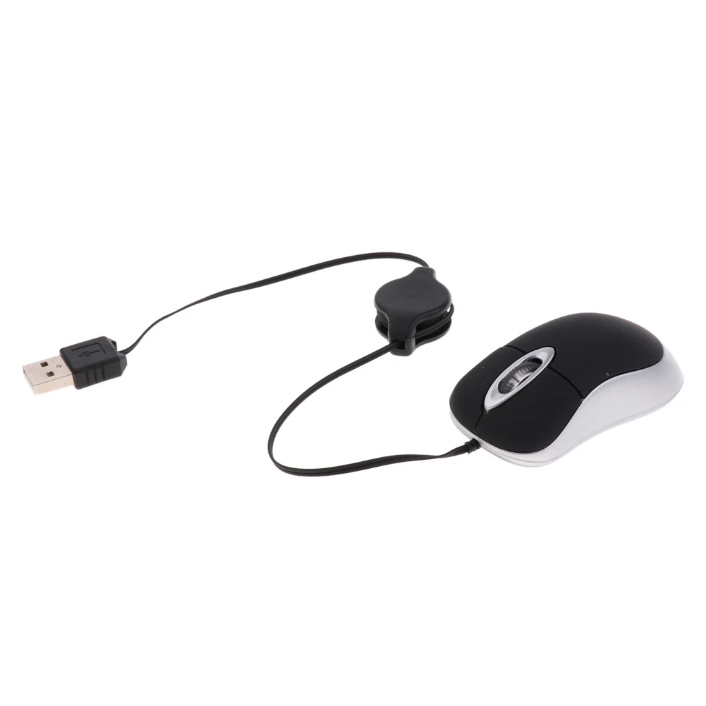 USB Проводная мышь креативная Выдвижная USB кабель Эргономика свободный привод офисные Игровые мыши Мыши для Windows 98 2000 XP Vista