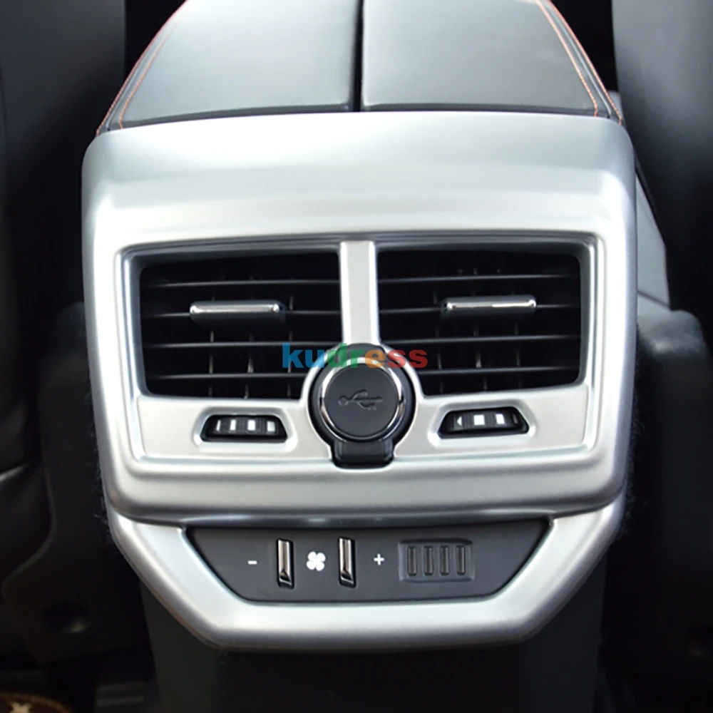 Для peugeot 3008 GT ABS Задняя Крышка Кондиционера отделка заднее сиденье AC кондиционер воздуховод украшения Аксессуары