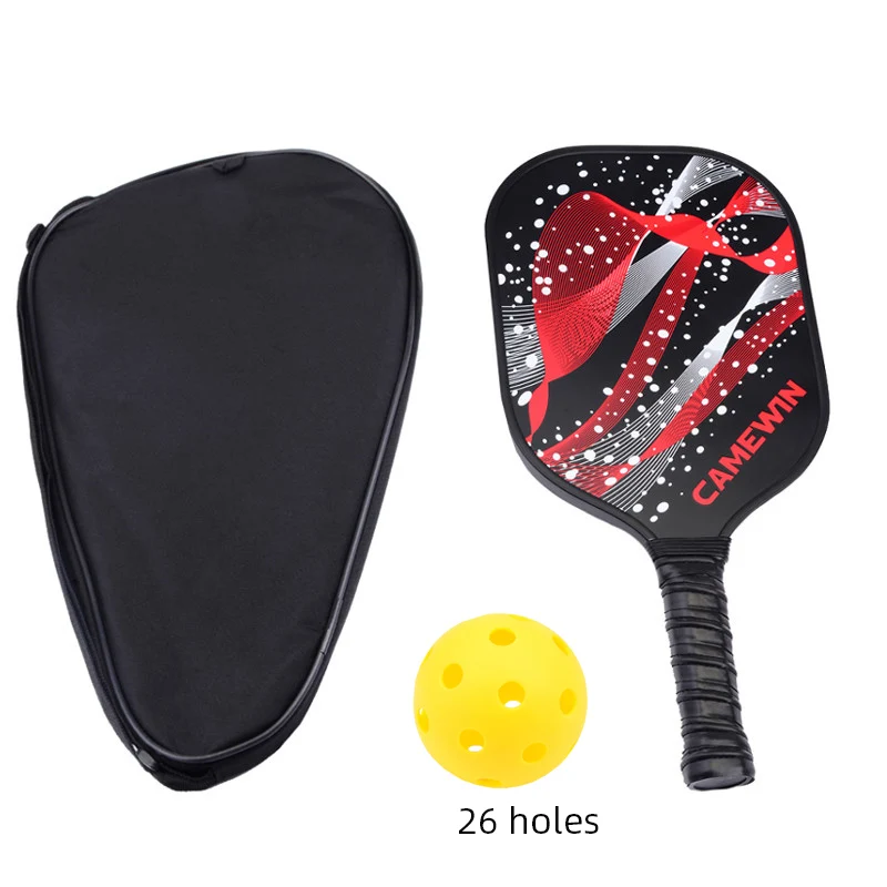 Paddle and Ball S1 Новая ракетка Pickleball для мужчин и женщин из углеродного волокна, ракетка с Сотами, полимерная композитная ракетка с сумкой - Цвет: Paddle and Ball S1