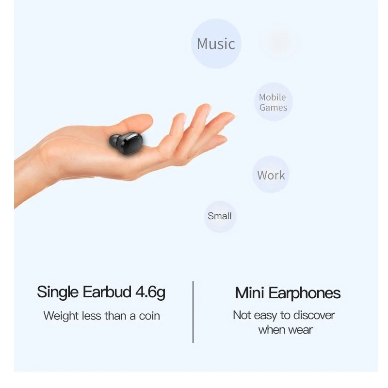 Беспроводная бинауральная bluetooth-гарнитура, наушники для близнецов, TWS, беспроводные наушники, настоящие для Android, смартфона, музыкальные наушники