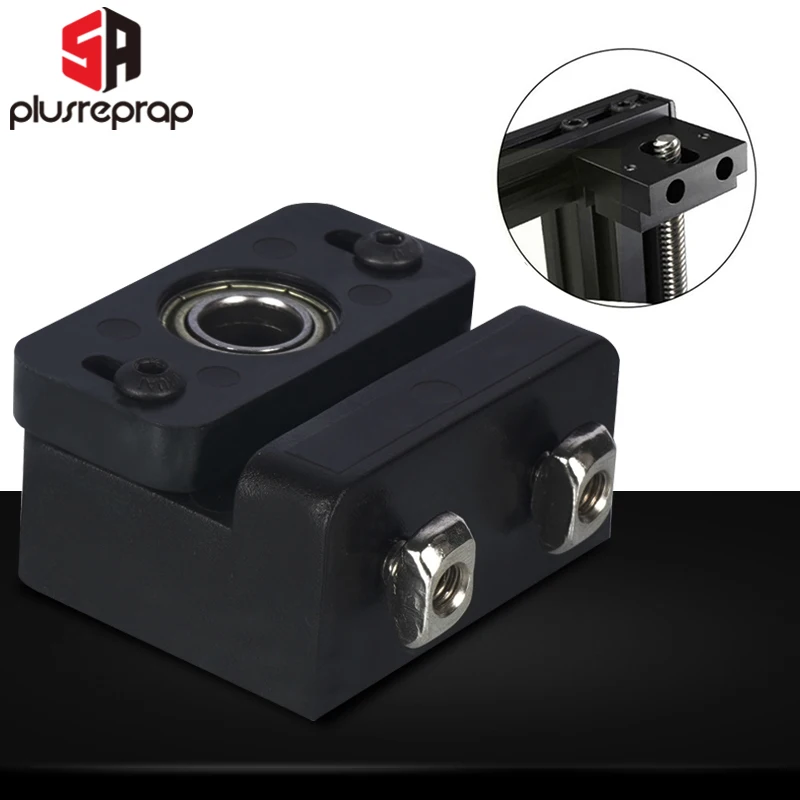 Enhanced Adjustable Z-axis T8 Screw Fixing Bracket - Upgraded Injection Bearing Design