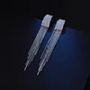 2022 New Gold Color Long Crystal Tassel Hanging Clip on Earrings for Women Wedding Without Piercing Ear Clips Brinco Bijoux ► Photo 2/6