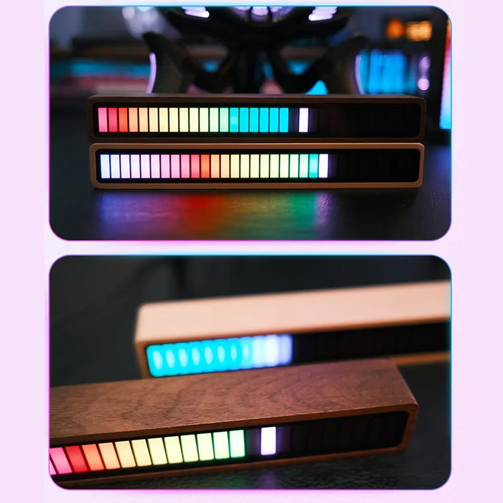Controle de Som Luz para o Carro Captador Rhythm Colorida Led Atmosfera App Controle Músicas Melodia Ritmo pc Sala tv Rgb Luz 9 Computers & Electronics