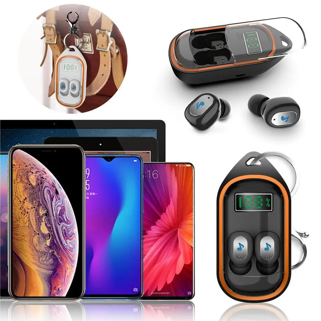 X21S беспроводные многофункциональные наушники Bluetooth 5,0 5-6H наушники спортивные до 10 м IPX5 цифровые 5-7H дисплей V5.0