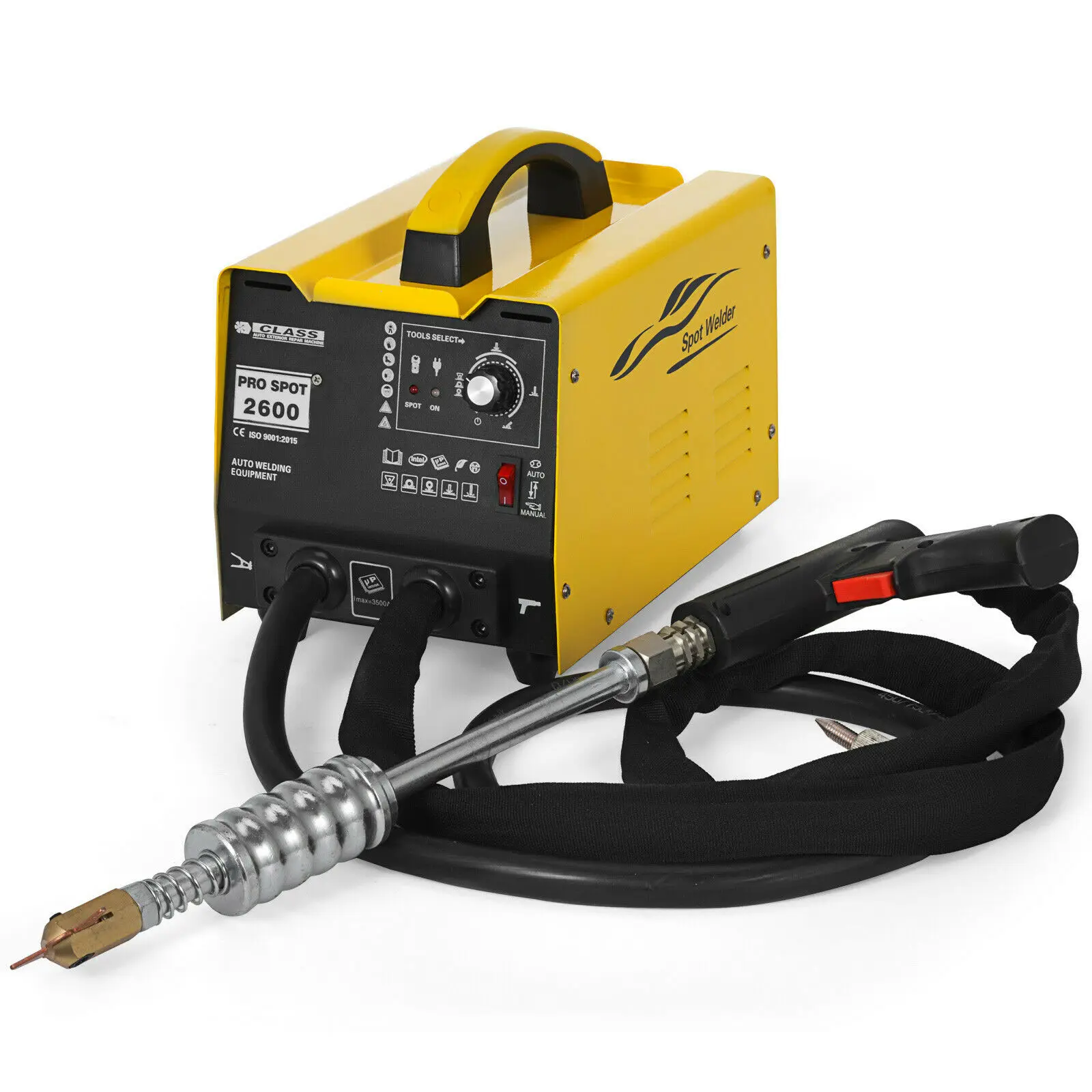 

Yellow Multispot GYSpot 2600 Spot Puller Bonnet Dent Repair Welder