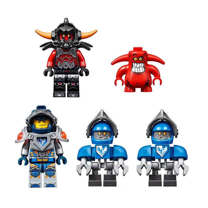 Pаспродажа 392 шт совместимы с lego строительные блоки кирпичи 70315 Рыцари nexoe Knighton замок Фигурки игрушки для детей