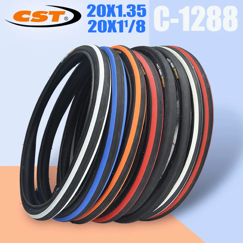 CST велосипедные шины Speedway WIRE 20 &quotx 1 1/8&quot 60TPI 451 с зацепленным ободом 6.8 бар/100