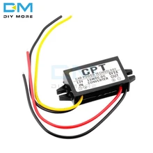 DC-DC 12v a 5v 3a 15w step-down adaptador de módulo conversor de energia fio de ligação curto-circuito sobre a proteção de tensão atual nenhum usb