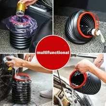 4L складное ведро для автомобиля, складное ведро для рыбалки, походов, хранения воды, мусорное ведро, 1 шт