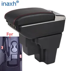 Reposabrazos para KIA RIO, caja de reposabrazos STONIC para Europa, América del Sur, piezas de reequipamiento, almacenamiento central de coche, accesorios para coche 2015 2021