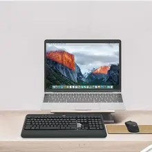 MK540 Advanced 2,4G Беспроводная 108 клавишная клавиатура 1600 dpi 3 кнопки мышь роликовые кнопки индивидуальные Мягкие резиновые ручки паз