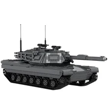 

MOC Military Base Bridge Tank Full Track Drive Layer Building Blocks Transportation Vehicles Bricks Model Hobby Collectible Toy