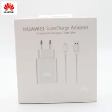 HUAWEI Оригинальное быстрое зарядное устройство mate 9 10 mate 20 Pro P20 Supercharge Быстрый дорожный настенный адаптер 4.5V5A/5V4. 5A type-C 3,0 USB кабель