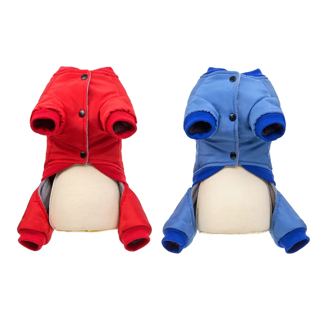 Four-legged Pocket New Pet Coat Autumn And Winter Keep Warm Cat Dog Clothing dog coats jackets ropa perro invierno chihuahua