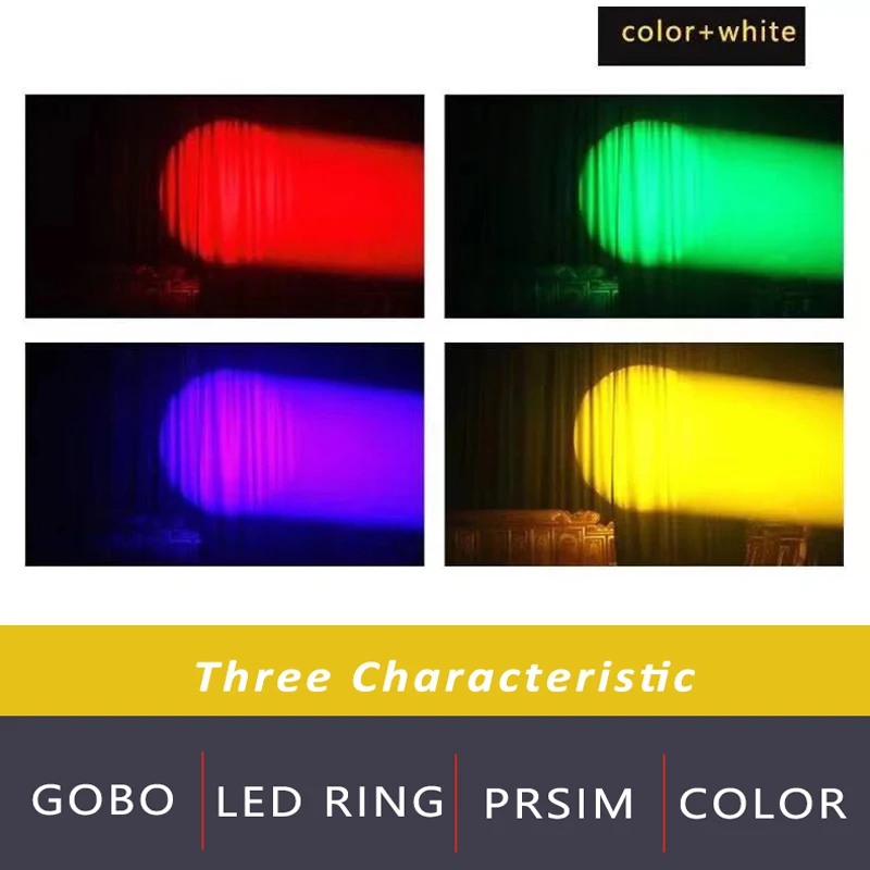 100w led spot+led ring-10