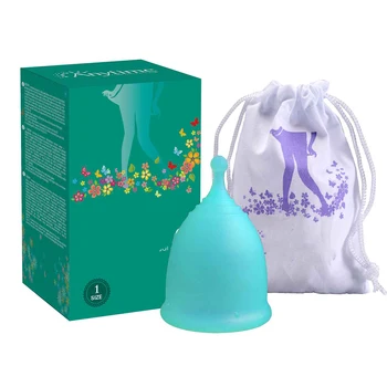 

Super Soft Washable Reusable Menstrual Cup Medical Grade Silicone Cup Alternative No More One-Off Tampons And Sanitary Napkins