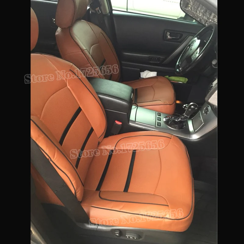 AutoDecorun Custom fit PU кожаный чехол сиденья для infiniti fx35 fx37 fx45 автомобильные чехлы