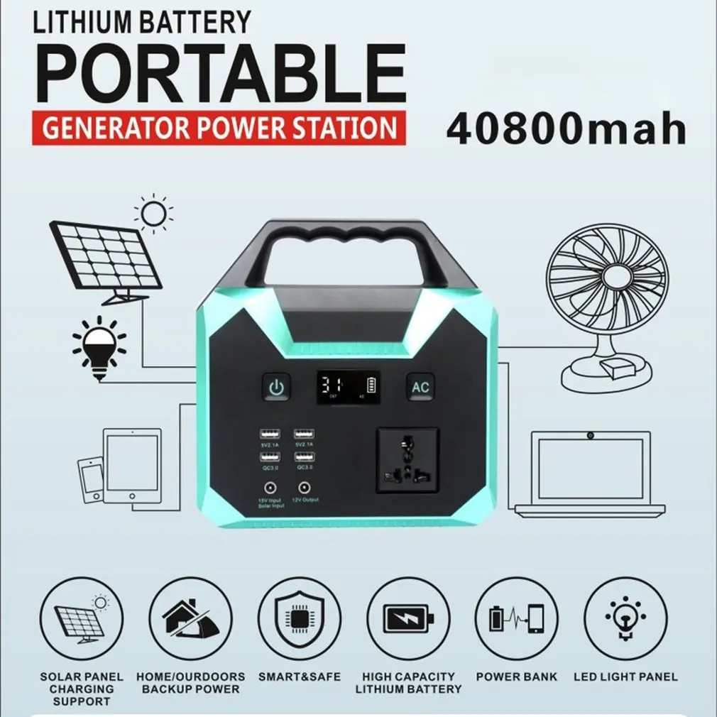 

Mobile Energy Storage Power Supply Multi-Function Portable Emergency Power Supply Home Outdoor Mobile Energy Storage Power