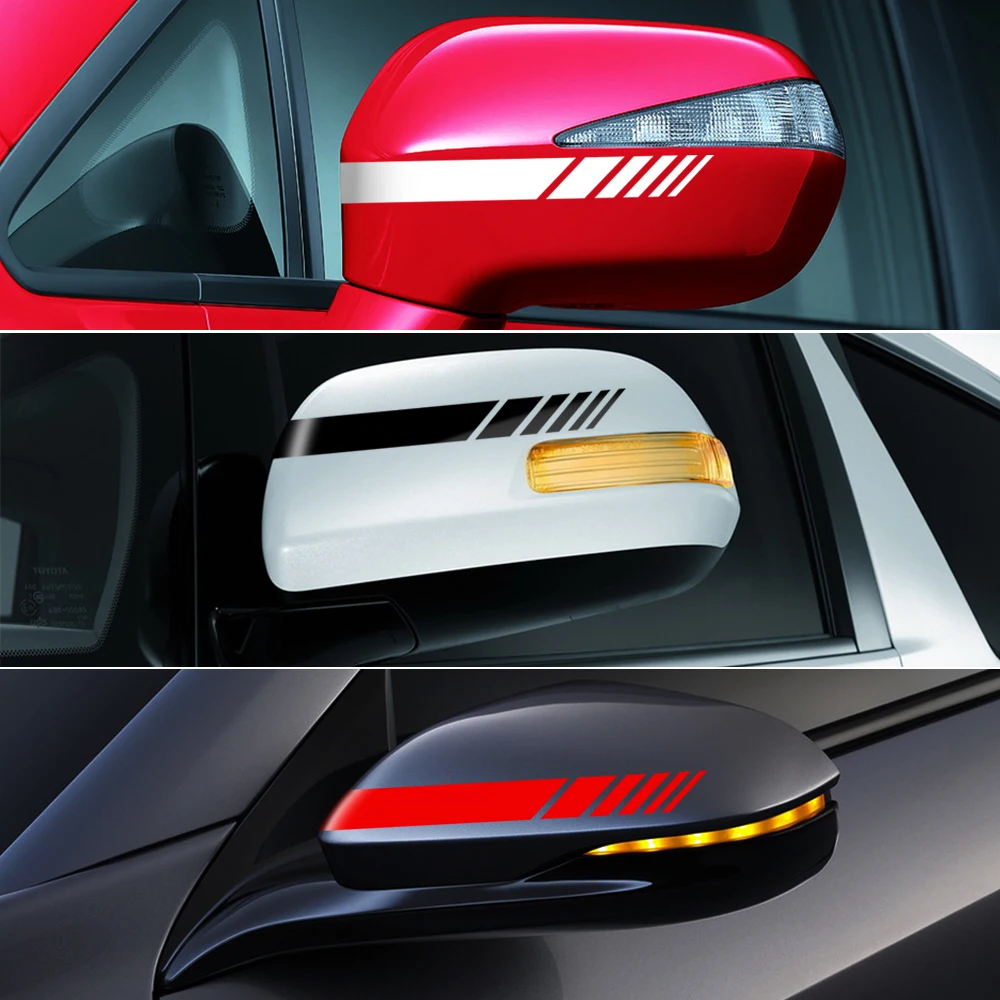 Car Styling Rearview Mirror Stickers Decoration Accessories For Honda Mugen Power Civic Accord CRV Hrv Jazz | Автомобили и
