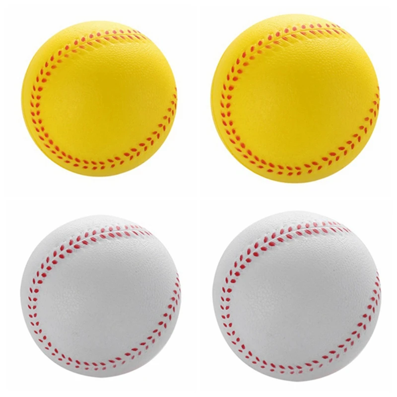 1 Pcs New Universal Handmade Baseballs Pvc Upper Hard& Soft Baseball Balls Softball Ball Training Exercise Baseball Balls,Dia 9