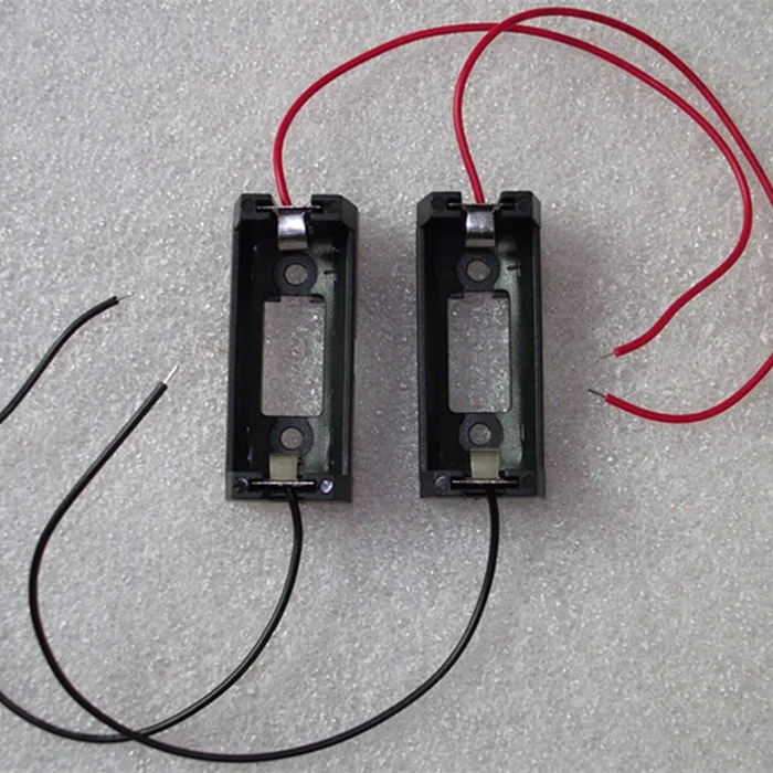 MasterFire 20 шт./лот CR123A 16340 3V держатель батареи PCB плагин типа литиевых батарей розетка