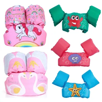 

Summer Children Swim Float Vest Baby Arm Ring Floating Safety Buoyancy Jacket for Kids Puddle Jumper Foam Pool Swimming Ring