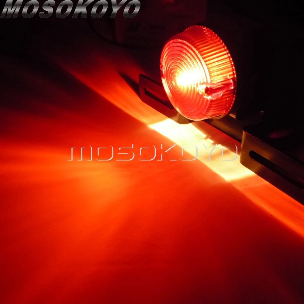 Мотоцикл на заказ Fender Eliminator задний тормоз задние фонари w/номерной знак кронштейн для Yamaha Honda Кафе Racer бег Taillamp