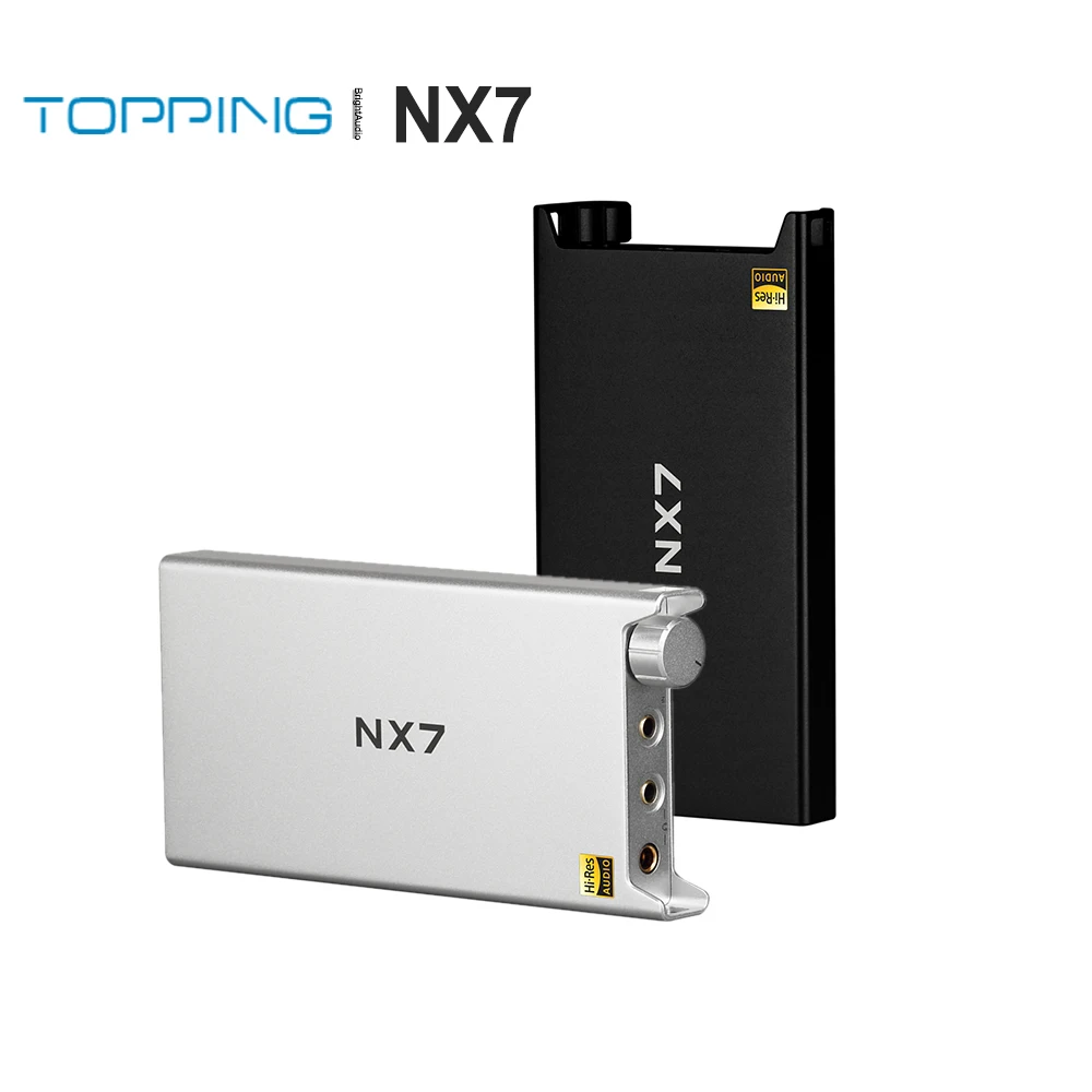 TOPPING NX7 портативный усилитель для наушников NFCA с 3 усилениями 1400 мВт выходная