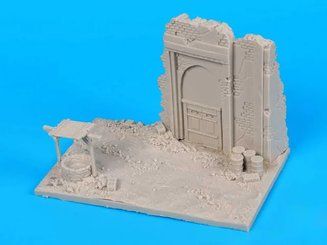 1 / 72 resin body, scene building ruins platform. (15cmx10cmx10cm) 3
