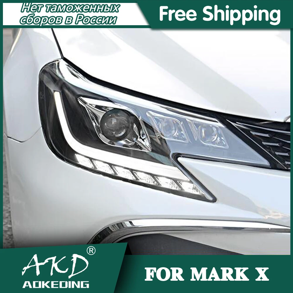 適切な価格 Toyota Mark X 13 17 Reiz Drl Dayのヘッドライトヘッドライトヘッドライトは キセノン電球フォグライト チューニングカーアクセサリーにledをヘッドライトします 送料無料 正規品 Smileglenellyn Com