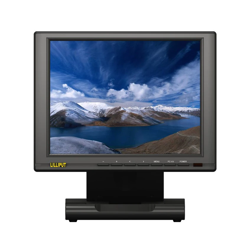 Сенсорный ЖК экран LILLIPUT 10 4 &quotTFT с проводным монитором S video AV CVBS AudIo YPbPr HDMI DVI VGA|lcd touch