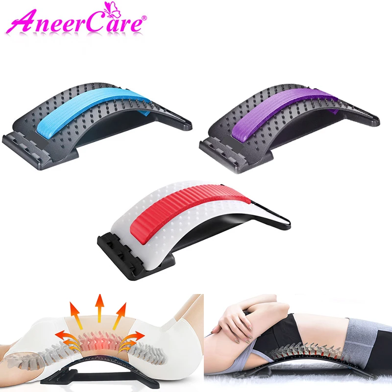 

Magnetic Massage Cervical Pillow Stretcher Neck Stretch Tools Lumbar Spine Pain Relief Therapy Back Massager Support Corrector