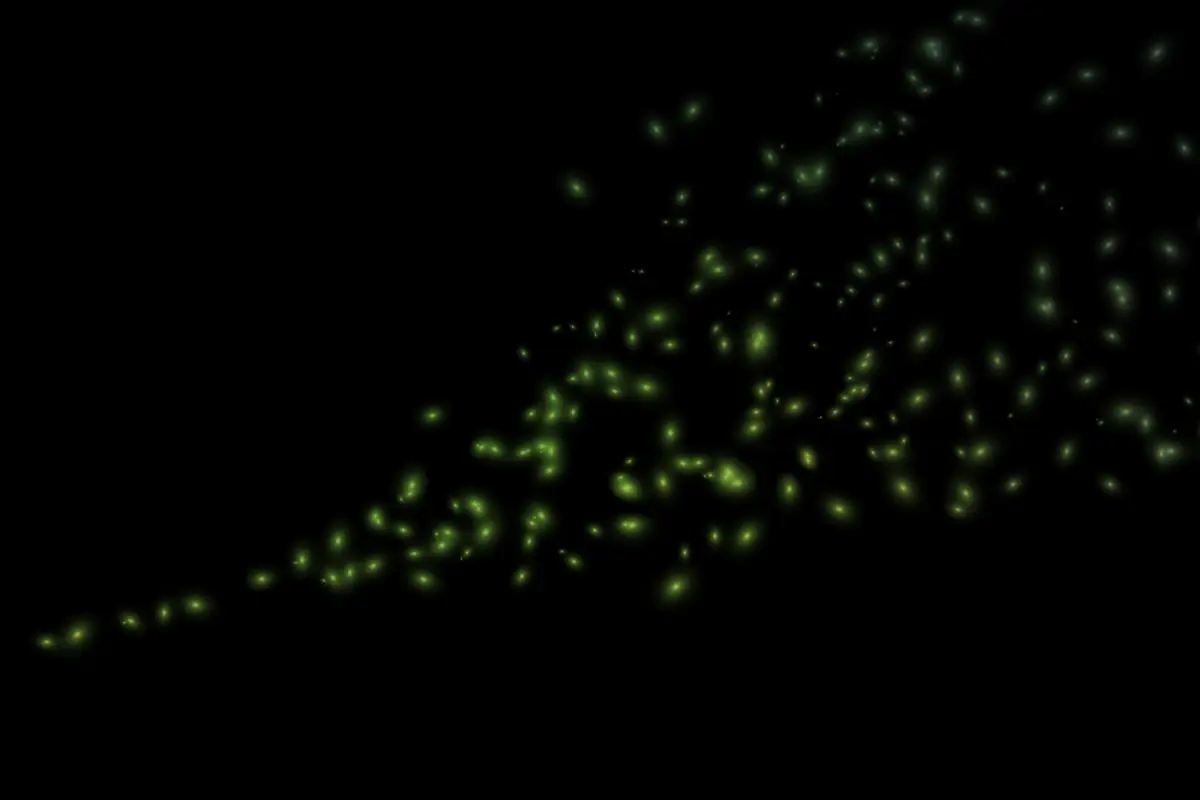 平面素材-80张高清唯美萤火虫荧光蝴蝶叠加合成素材 80 Fireflies Overlays(71)