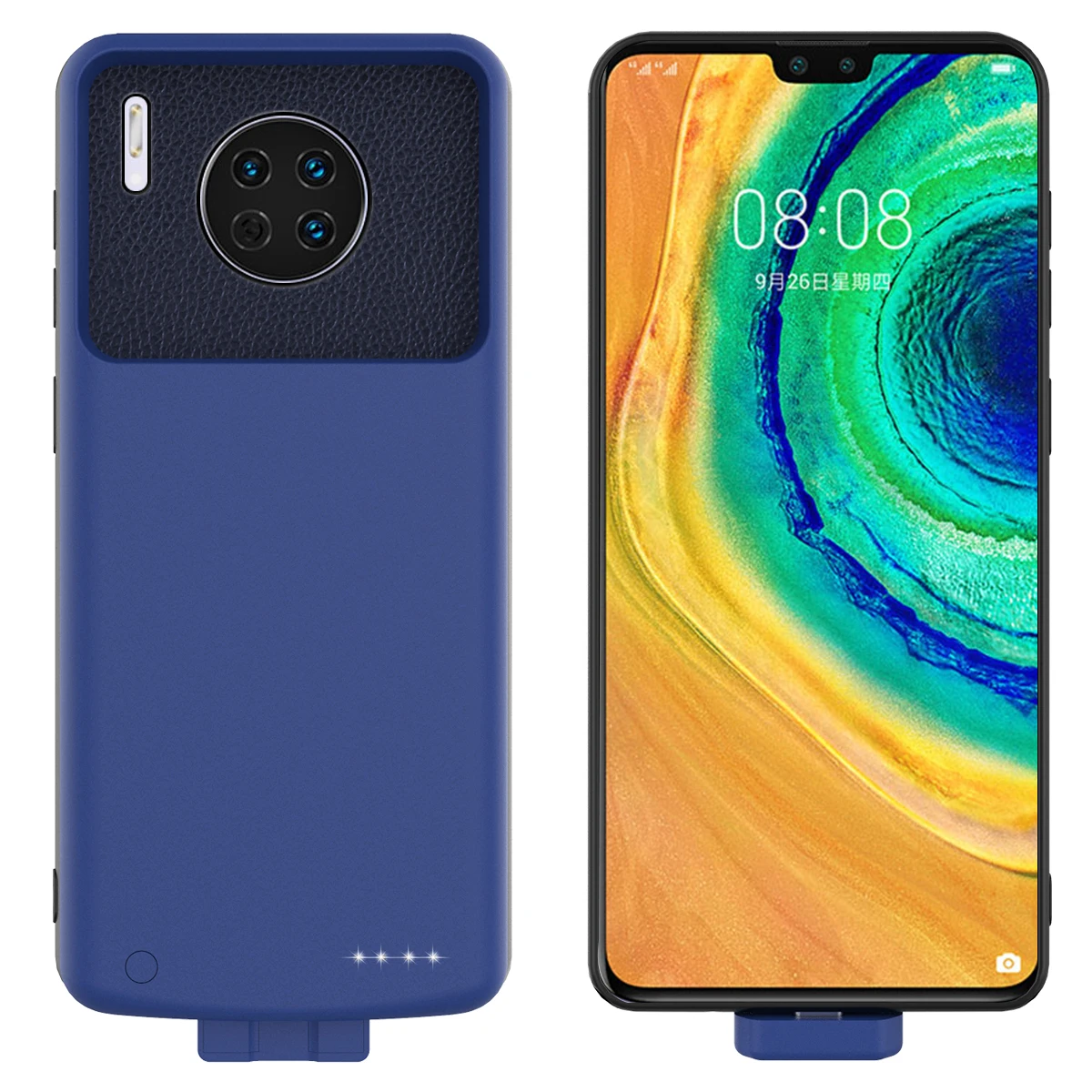 Для huawei mate 30 зарядное устройство чехол 7000 мАч внешний резервный банк питания зарядная крышка для huawei mate 30 чехол батарея