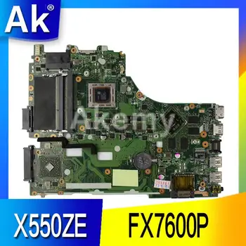 

AK X550ZE Laptop motherboard for ASUS X550ZE X550Z X550 K550Z VM590Z A555Z K555Z X555Z Test original mainboard FX7600P