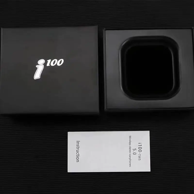 

i100 TWS Pop Up Bluetooth 5.0 Earphones Earbuds With QI Wireless Charging Real Battery PK i20 i30 i60 TWS i80 i90 i100 TWS
