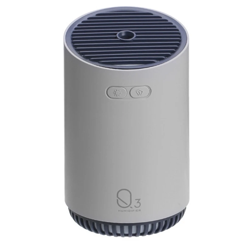 Blue Мини-увлажнитель воздуха перезаряжаемый диффузор USB Арома эфирные масла диффузор 320 мл батарея увлажнение автомобиля очиститель воздуха производитель - Цвет: Blue