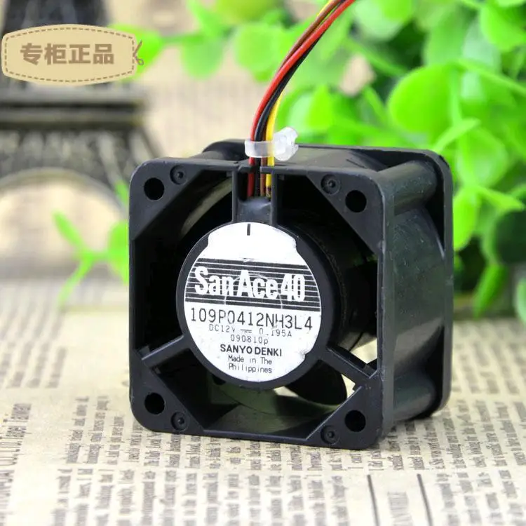 Водонепроницаемый вентилятор для Sanyo 109P0412NH3L4 12V 0.195A 40284 см