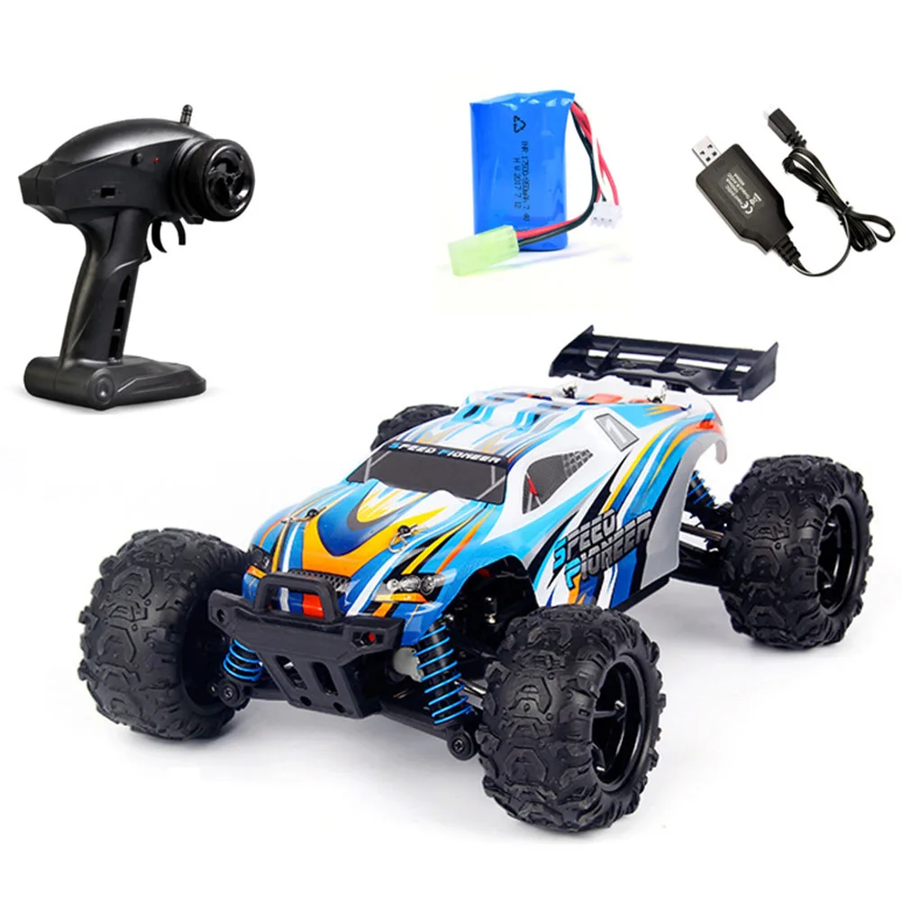 

4WD Buggy High Speed Waterproof Racing RC Car 1/18 Scale Toys Gift Kids 2.4GHz