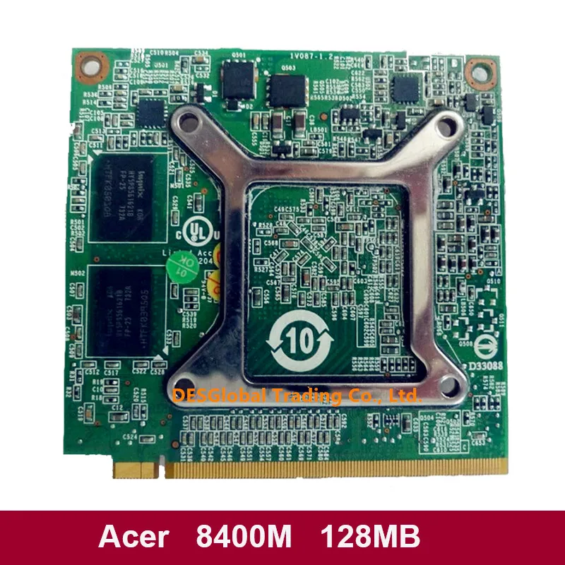 Для acer Aspire 5920G 5520 5520G 4520 7520G 7520 7720G 8400M GS 8400MGS DDR2 128 МБ VGA Графика Видеокарта G86-603-A2