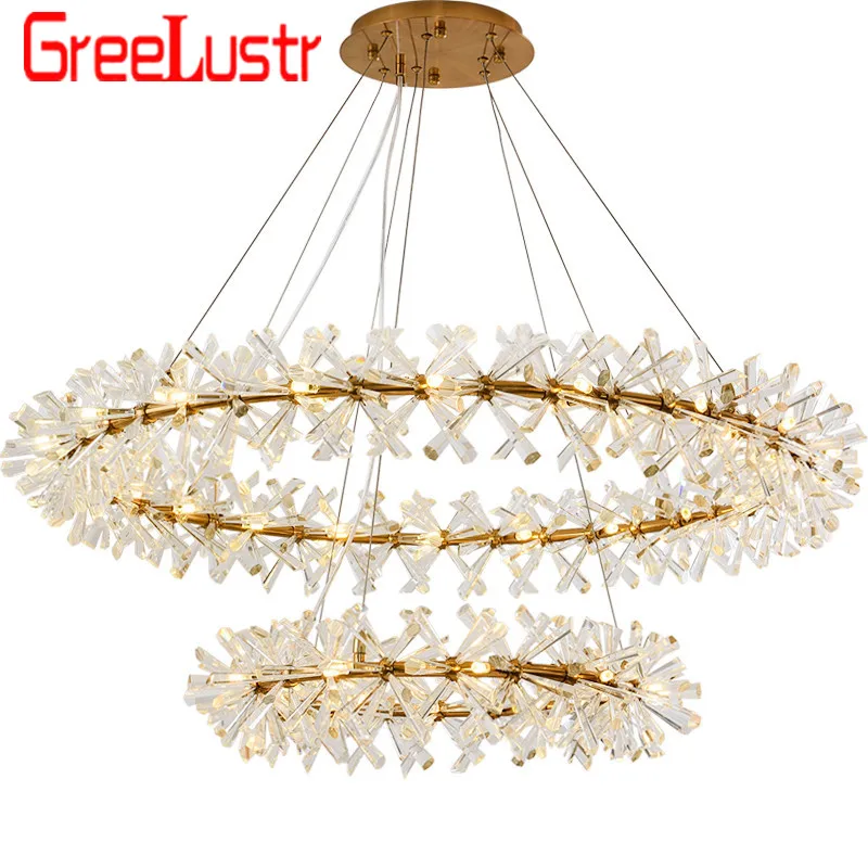 

New Design Luxury Chandelier Lighting Fixtures Luxurious G4 Led Lustre Hang Lamp for Living Room Hotel Home Decor Chandeliers