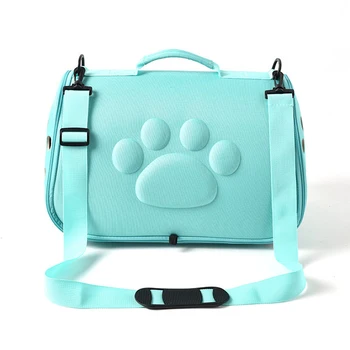 Pure Color Travel Pet Bag Carrier Cat Bag Breathable Folding Small Dog Outdoor Single shoulder Bag Pet Carrying 6