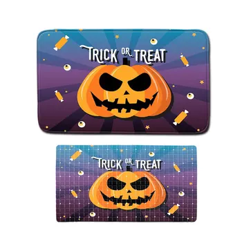 

Halloween Pattern Non-slip Carpet Bath Mat Floor Mat Foot Mat PVC Non-slip Mat