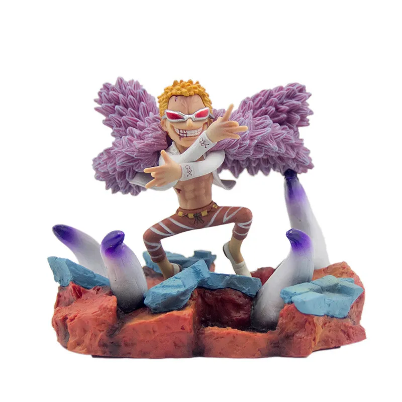 Q Edition ONE PIECE Donquixote Doflamingo Dressrosa King GK Статуэтка Коллекция Модель игрушки M3198