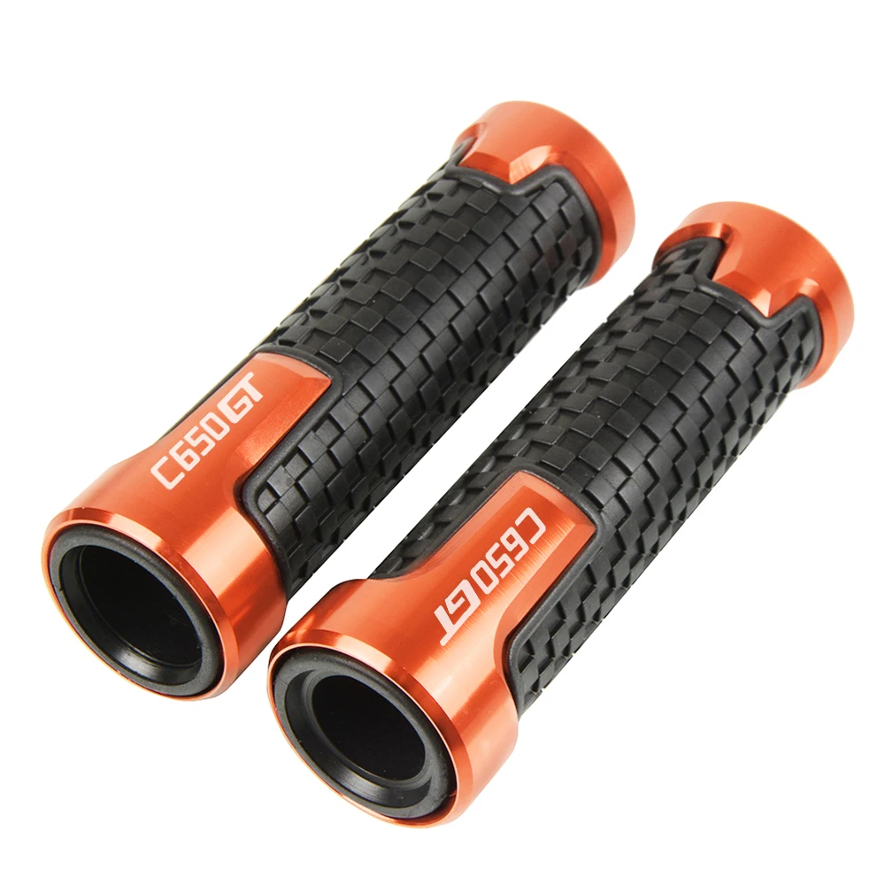 7/8 22mm Universal Motorcycle Anti-Skid scooter CNC Aluminum Handle Grips Hand grip Handlebar For BMW C650GT 2011-2017 |