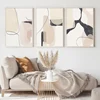 Black Line Marble Texture Canvas