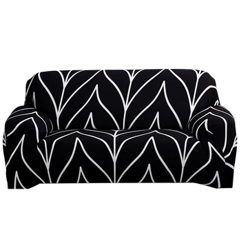 

Stretch Slipcovers Sofa Sectional Bow Elastic Sofa Cover for Living Room Couch Cover Single/Two/Three/Four Seat